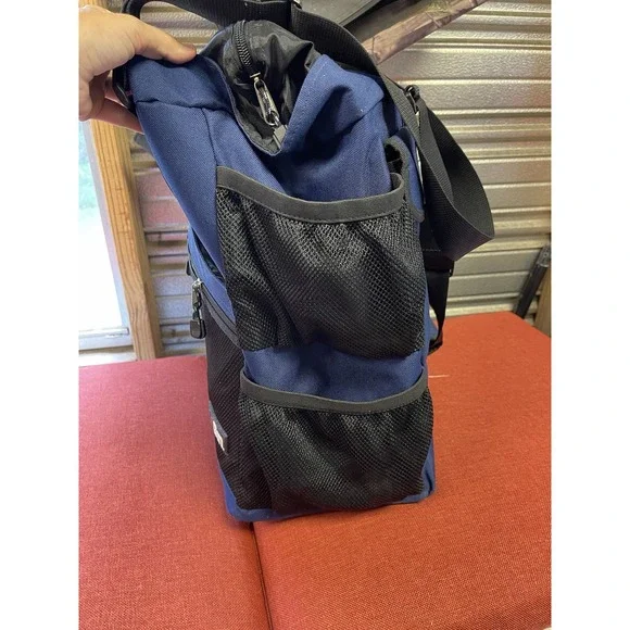 ArtBin Art Bag Large Canvas Travel Tote Craft Organizer Adjustable Strap Blue - Picture 8 of 9